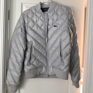 Lacoste Men’s light gray jacket